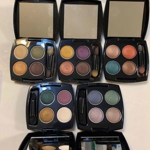 5 Avon quad eyeshadows